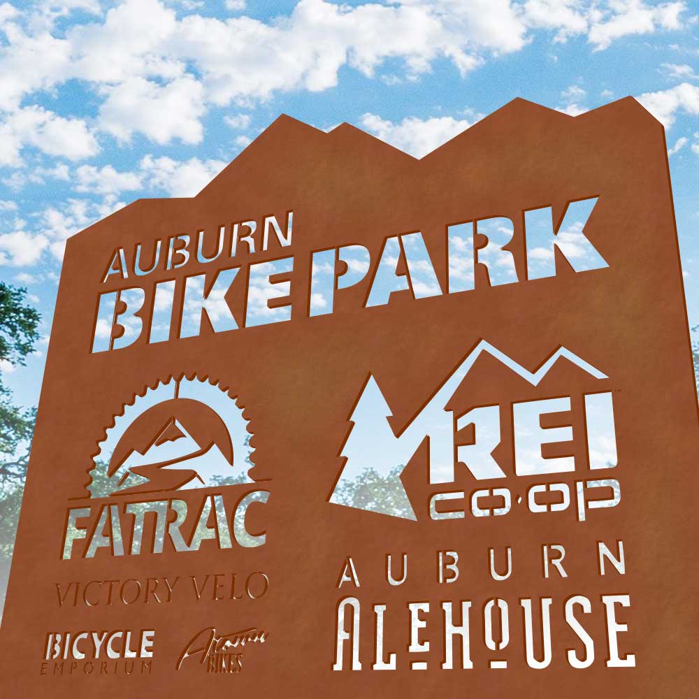 Auburn Bike Park | Donor Wall Plaque